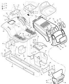 Part Location Diagram of MU7300872ZMA Briggs and Stratton Support, Dash